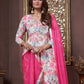 Rajwada Multicolor Rayon Printed Kurta Set For Women