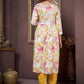 Rajwada Multicolor Rayon Printed Kurta Set For Women