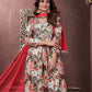 Rajwada Multicolor Rayon Printed Kurta Set For Women