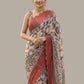 Rajwada Multicolor Silk Printed Saree For Women