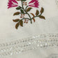Rajwada White Silk Embroidered Saree For Women