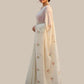 Rajwada White Silk Embroidered Saree For Women