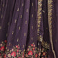 Rajwada Light Purple Georgette Embroidered Kurta Set For Women