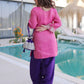 Rajwada Pink Viscose Embroidered Kurta Set For Women