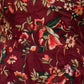 Rajwada Maroon Georgette Floral Print Kurta Set For Women
