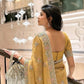 Rajwada Yellow Silk Embroidered Saree For Women