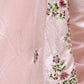 Rajwada Light Pink Silk Embroidered Saree For Women