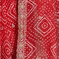Rajwada Red Georgette Cut Work Saree For Women