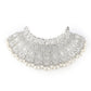 Rajwada Women Gorgeous White Choker Set With Maangteeka