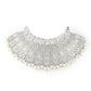 Rajwada Women Gorgeous White Choker Set With Maangteeka