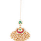 Rajwada Women Cluster Beads White Jewelry Set