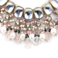 Rajwada White Choker Kundan Set For Women