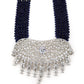 Rajwada Women Very Victorian Dark Blue Long Necklace Set