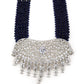 Rajwada Women Very Victorian Dark Blue Long Necklace Set