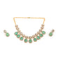 Rajwada Women Sea Green Choker Neckpiece