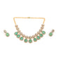 Rajwada Women Sea Green Choker Neckpiece