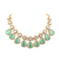Rajwada Women Sea Green Choker Neckpiece