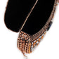 Rajwada Women Bronze Colored Metal Clutch