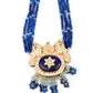 Rajwada Women Dark Blue Royal Long Necklace Set