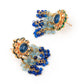 Rajwada Women Dark Blue Royal Long Necklace Set