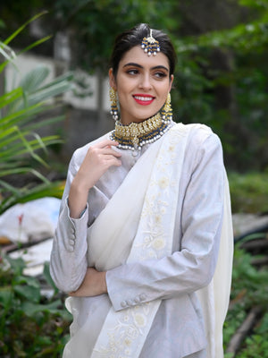 Rajwada Women Princess Choker Set With Multicolored Beads