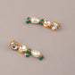 Rajwada Women Green And White Choker Neck Piece Set