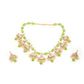 Rajwada Women Gorgeous Green Choker Set