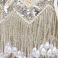 Rajwada Women Silver Tassel Potli Bag