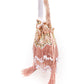 Rajwada Women Pink Tassel Potli Bag