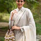 Rajwada Women Brown And Gold Tassel Potli Bag
