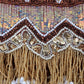 Rajwada Women Brown And Gold Tassel Potli Bag