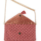 Rajwada Women Bronze Woven And Beaded Sling Bag