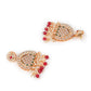 Rajwada Women Multicolored Kundan Studded Long Neck Piece
