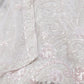 Rajwada White Soft Net Embroidered Semi Stitched Lehenga With Unstitched Blouse For Women