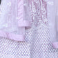 Rajwada Women Impressive Lilac Soft Net Semi Stitched Lehenga With Unstitched Blouse