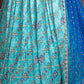 Rajwada Light Blue Chinon Silk Embellished Semi Stitched Lehenga With Unstitched Blouse For Women