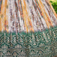 Rajwada Green Chinon Embellished Semi Stitched Lehenga With Unstitched Blouse For Women