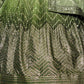 Rajwada Green Chinon Embellished Semi Stitched Lehenga With Unstitched Blouse For Women