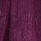 Rajwada Purple Soft Net Embellished Semi Stitched Lehenga With Unstitched Blouse For Women