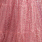 Rajwada Pink Soft Net Embroidered Semi Stitched Lehenga With Blouse For Women