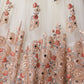 Rajwada Off White Soft Net Embroidered Semi Stitched Lehenga With Blouse For Women