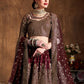 Rajwada Maroon And Gold Silk Blend Embroidered Semi Stitched Lehenga With Blouse For Women