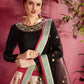 Rajwada Multicolor Silk Blend Printed Semi Stitched Lehenga With Blouse For Women