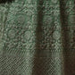Rajwada Women Green Net Embroidered Stitched Gown