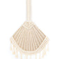 Rajwada Women All Pearls Tasselled White Clutch