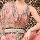 Alluring Green Pearl Fabric Tie-able Tassel Belt! - Rajwada