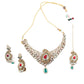 Antique Kundan Necklace Set - Rajwada