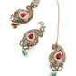 Antique Kundan Necklace Set - Rajwada
