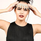 Ash Grey Crystal Embellished Choker Necklace Set - Rajwada