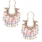 Rajwada Women Pink Hoop Style Earrings